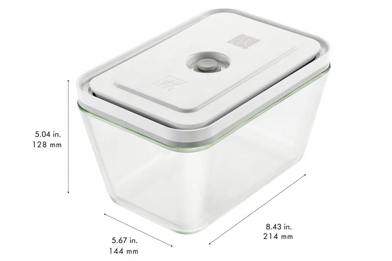 Boîte sous vide Zwilling Fresh & Save en verre borosilicate