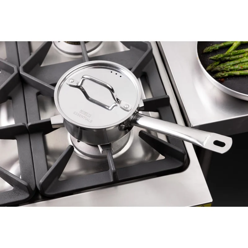 Casserole inox avec couvercle Nisbets Essentials 140mm