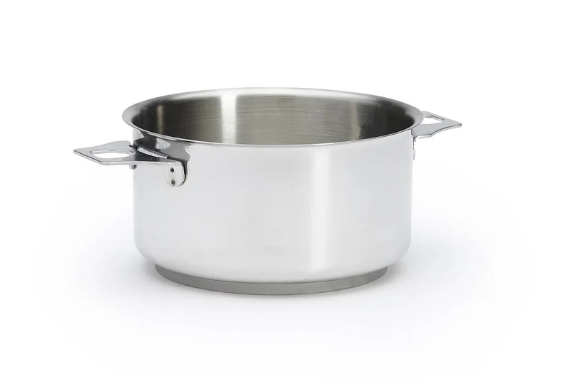 Casserole/faitout De Buyer Milady Twisty en acier inoxydable
