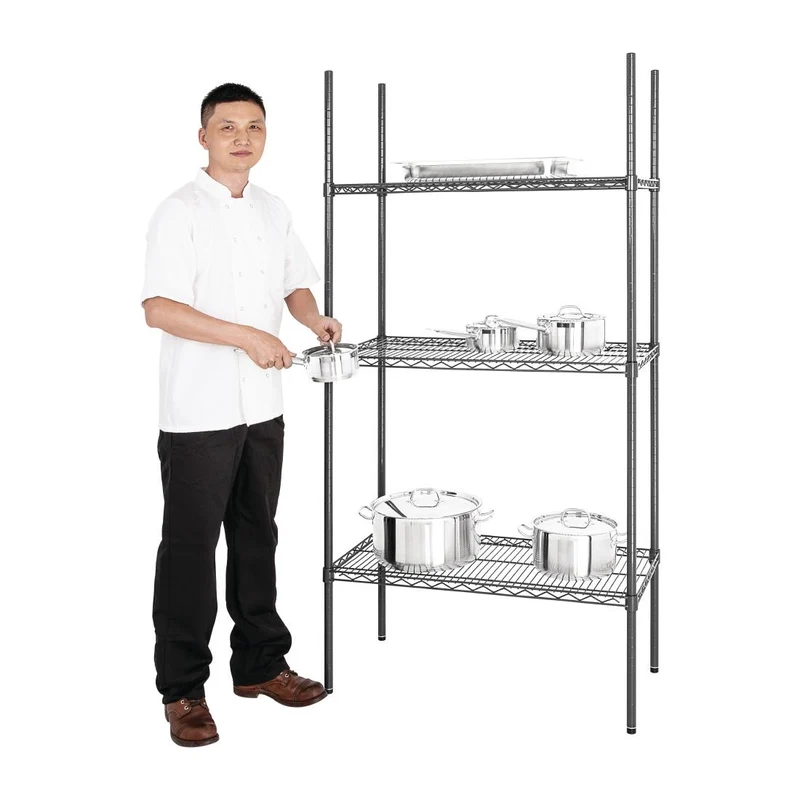 Rayonnage 3 niveaux Nisbets Essentials 1820 x 915 x 457mm