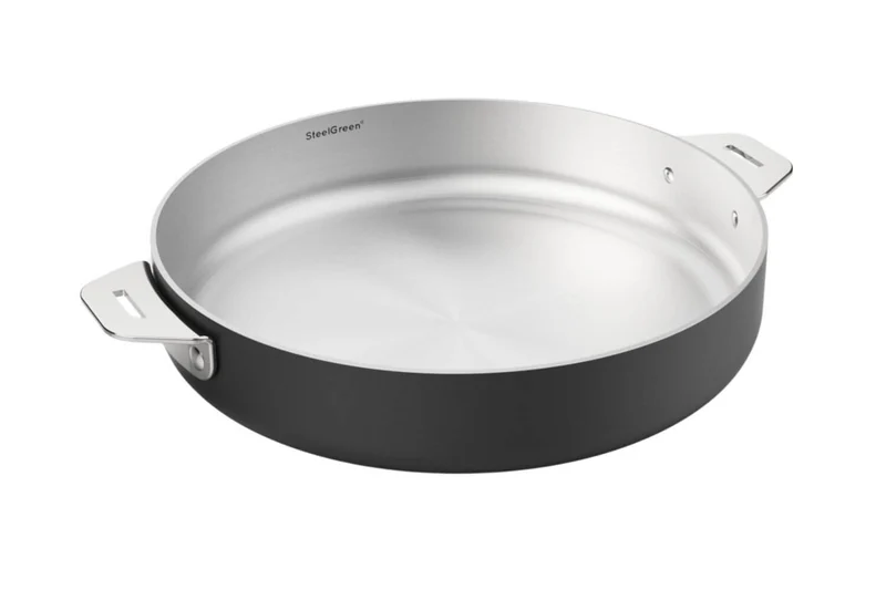Poêle Cookut La Merveilleuse 24cm en acier inoxydable Steel Green®