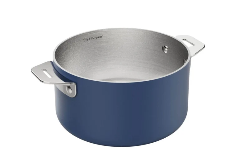 Casserole Cookut La Merveilleuse 20cm en acier inoxydable Steel Green®