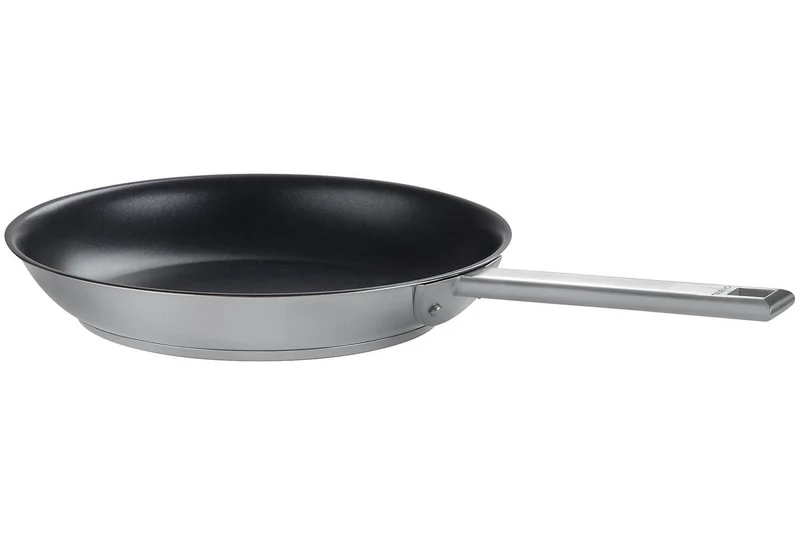 Poêle antiadhésive Cristel Strate Fixe en acier inox 18/10