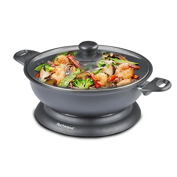 Wok Electrique 3,6 L 1500 W Techwood