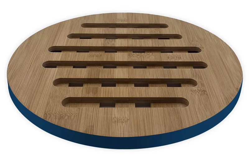 Dessous de plat Cookut rond 28cm en bambou