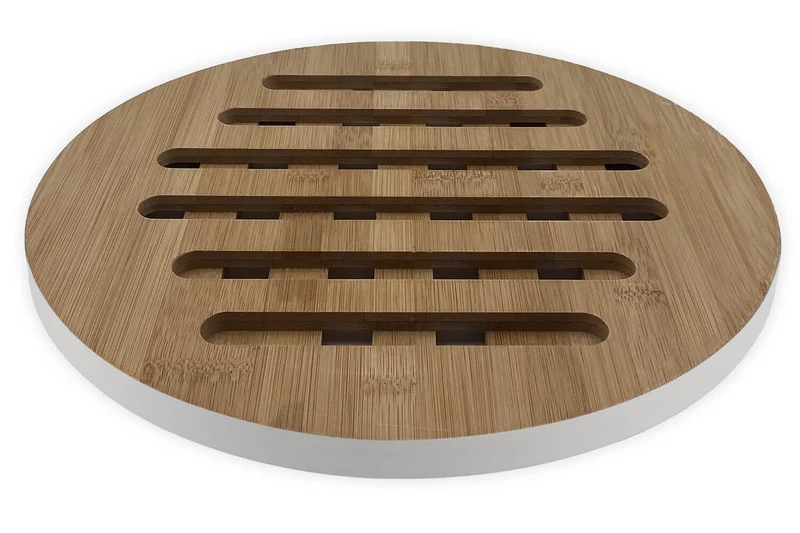 Dessous de plat Cookut rond 28cm en bambou
