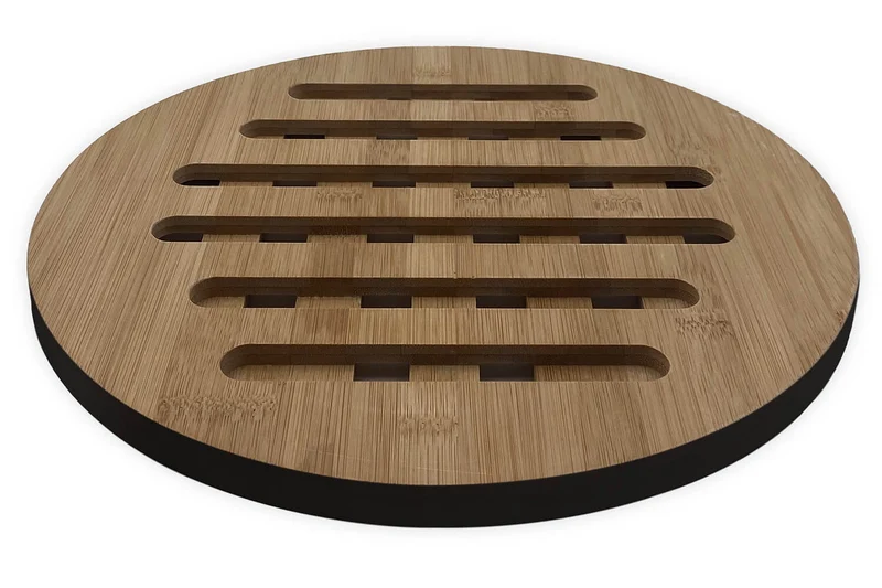 Dessous de plat Cookut rond 28cm en bambou