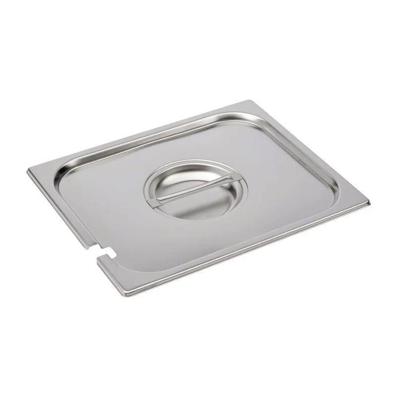 Couvercle inox avec encoche GN 1/2 Gastro M