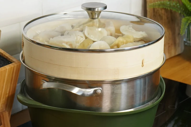 Panier vapeur en bambou Cookut pour l'Incroyable Cocotte