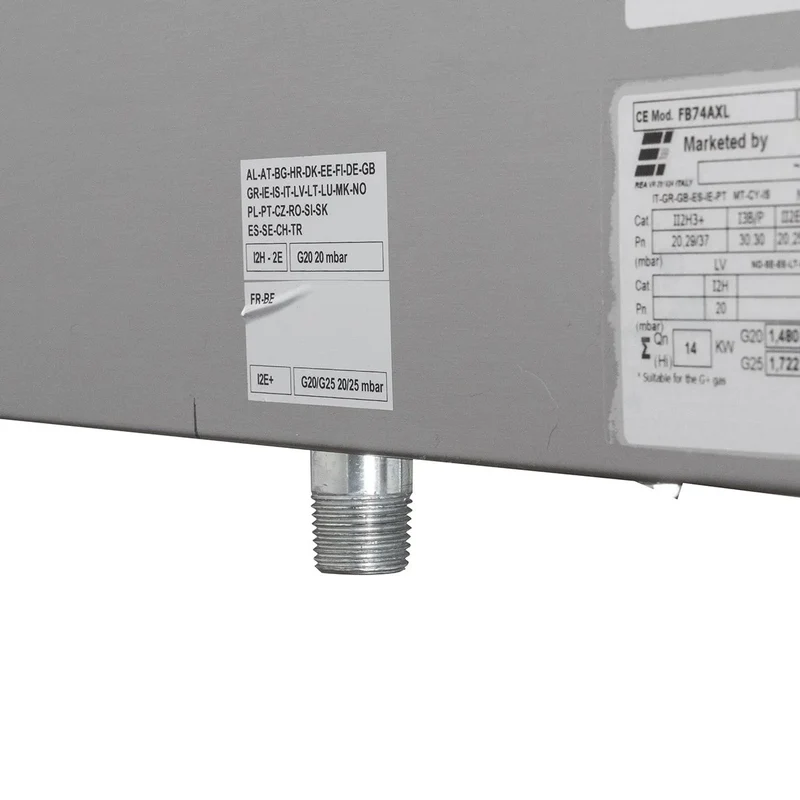 Cuisinière à gaz Série 700 - 40/70 - 2 feux - 14 kW