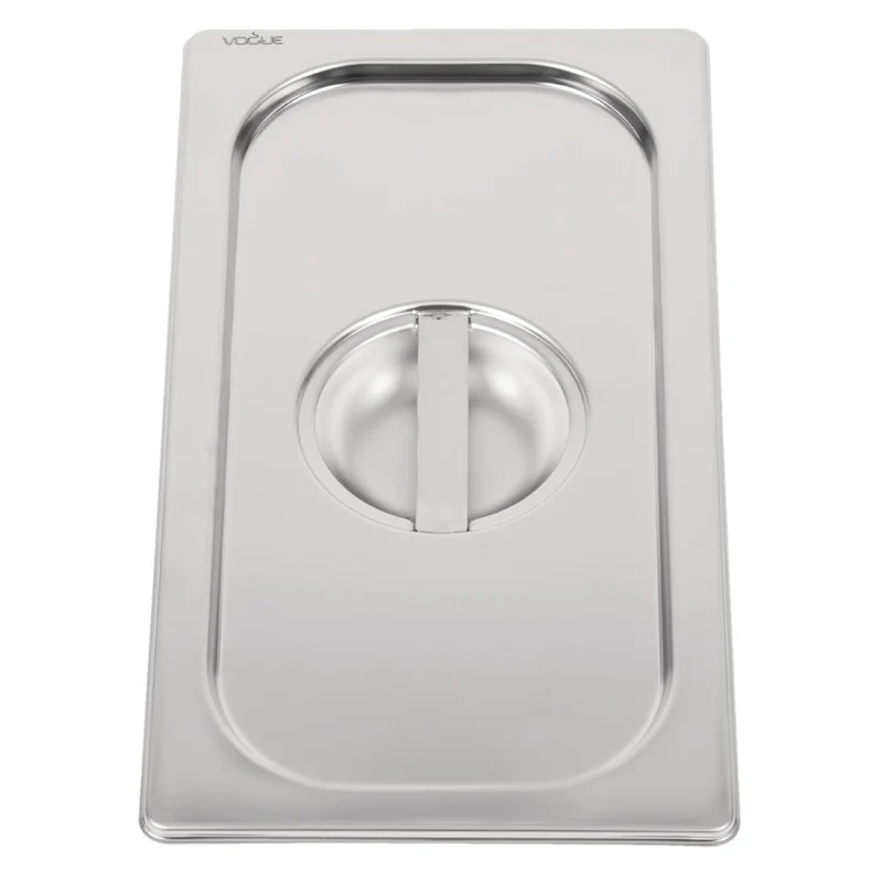Couvercle inox 18/10 professionnel Vogue GN 1/3