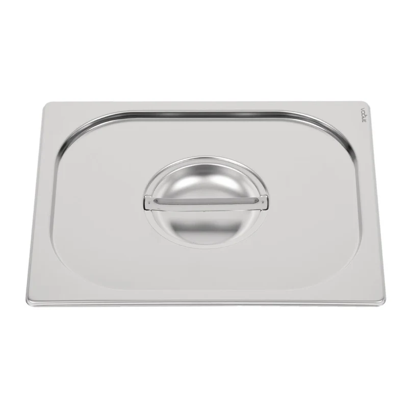 Couvercle inox 18/10 professionnel Vogue GN 1/2