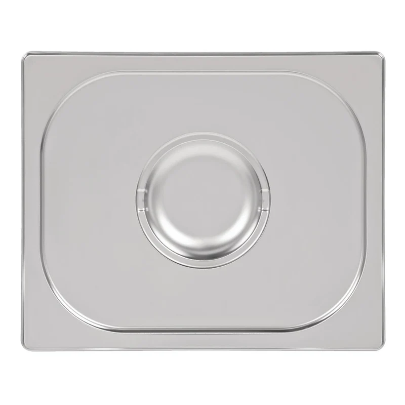 Couvercle inox 18/10 professionnel Vogue GN 1/2