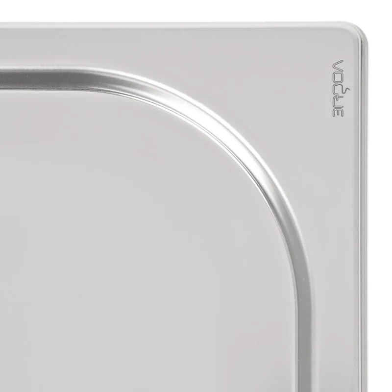 Couvercle inox 18/10 professionnel Vogue GN 1/2