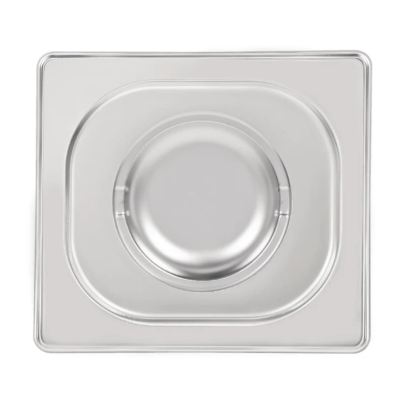 Couvercle inox 18/10 professionnel Vogue GN 1/6