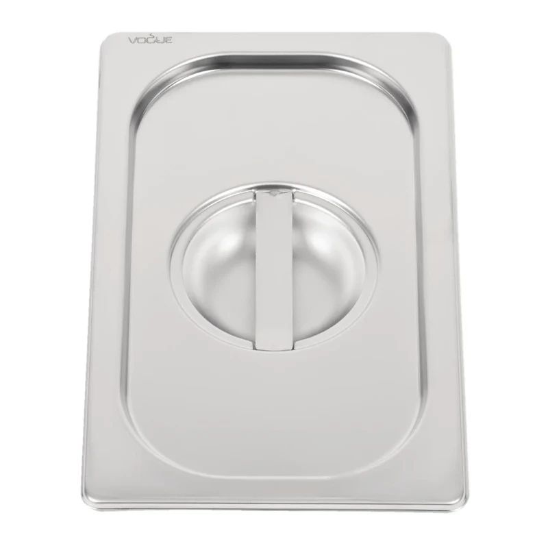 Couvercle inox 18/10 professionnel Vogue GN 1/4