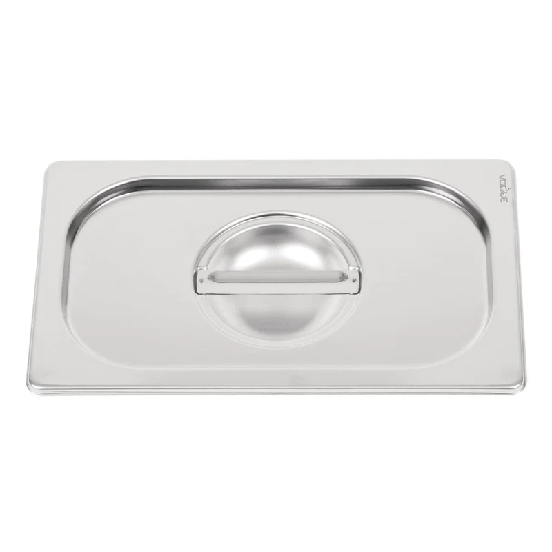 Couvercle inox 18/10 professionnel Vogue GN 1/4