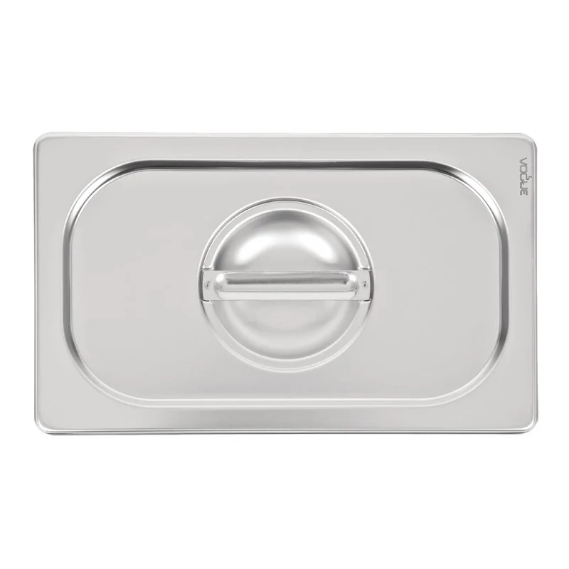 Couvercle inox 18/10 professionnel Vogue GN 1/4