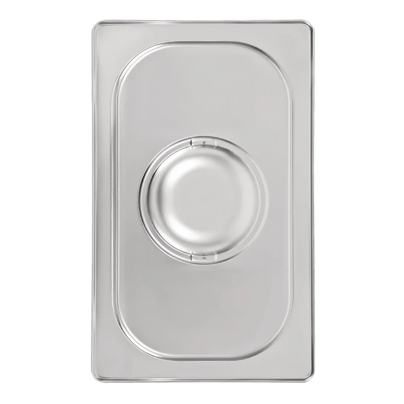 Couvercle inox 18/10 professionnel Vogue GN 1/4