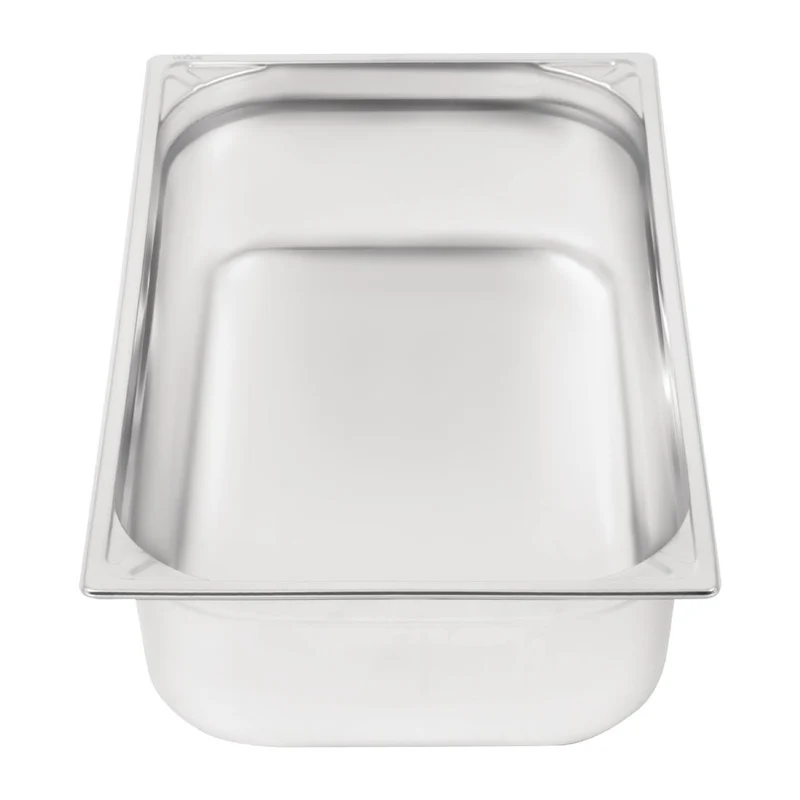 Bac inox 18/10 GN 1/1 professionnel Vogue 150mm
