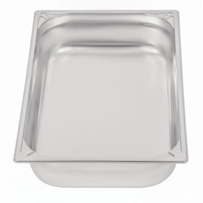 Bac inox 18/10 GN 1/1 professionnel Vogue 100mm
