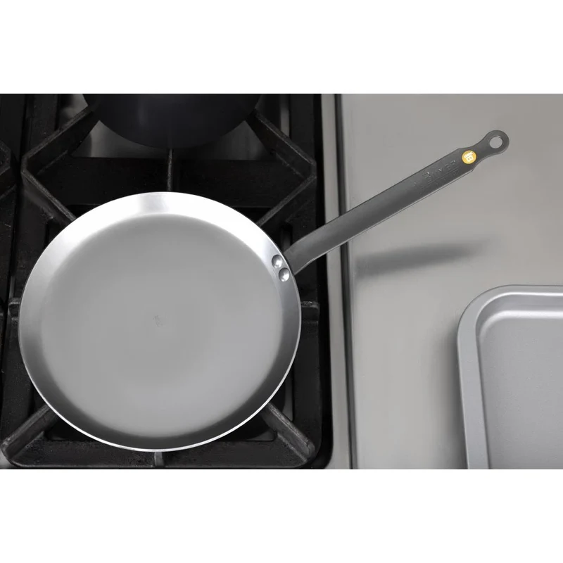 Crêpière en acier De Buyer Mineral B 24 cm