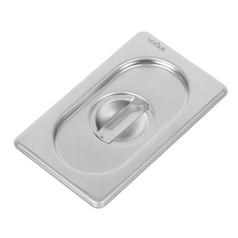Couvercle inox 18/10 professionnel Vogue GN 1/9