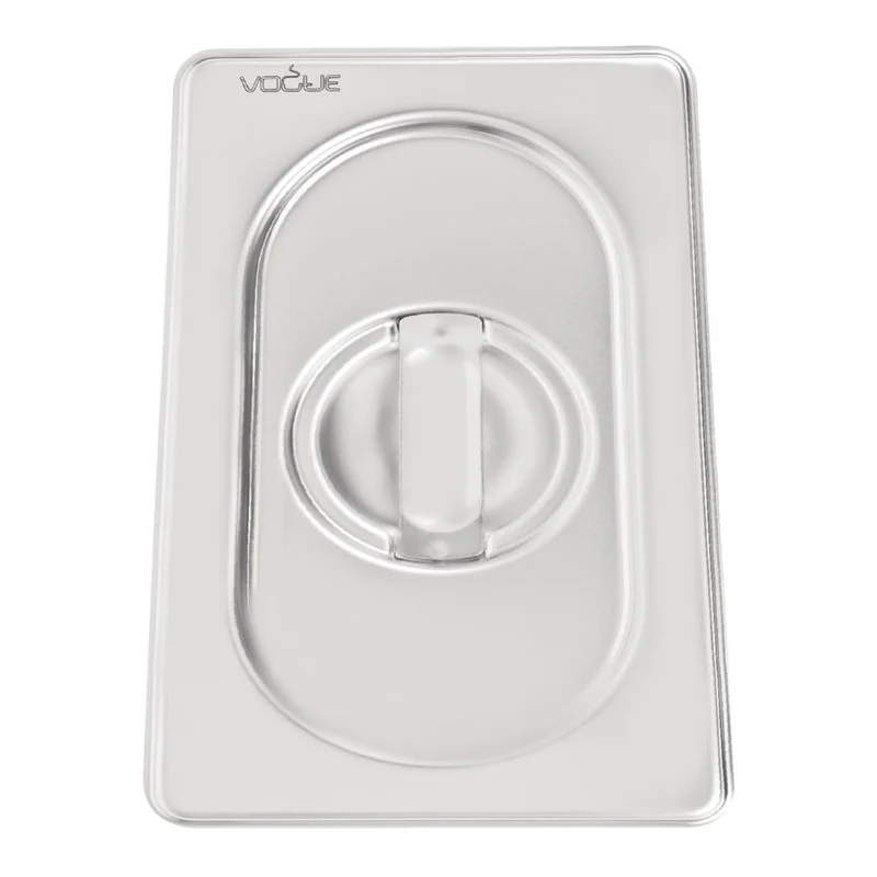 Couvercle inox 18/10 professionnel Vogue GN 1/9