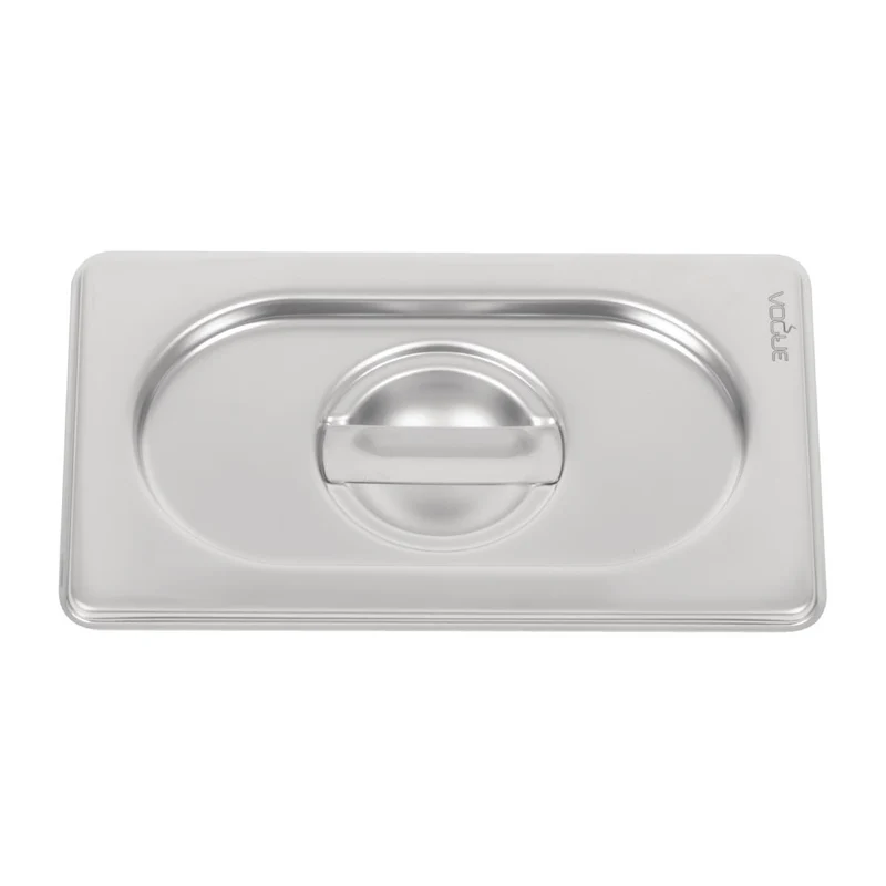 Couvercle inox 18/10 professionnel Vogue GN 1/9