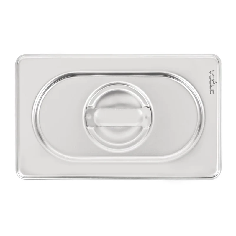 Couvercle inox 18/10 professionnel Vogue GN 1/9