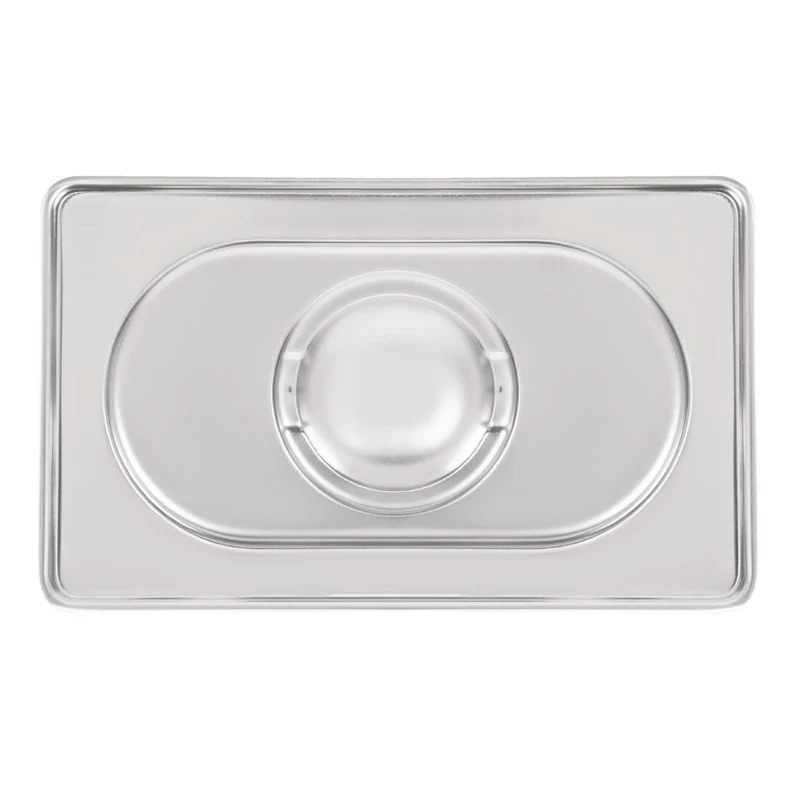 Couvercle inox 18/10 professionnel Vogue GN 1/9