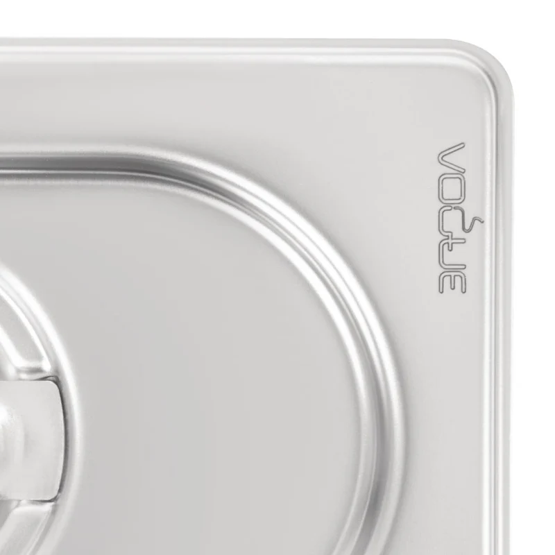 Couvercle inox 18/10 professionnel Vogue GN 1/9