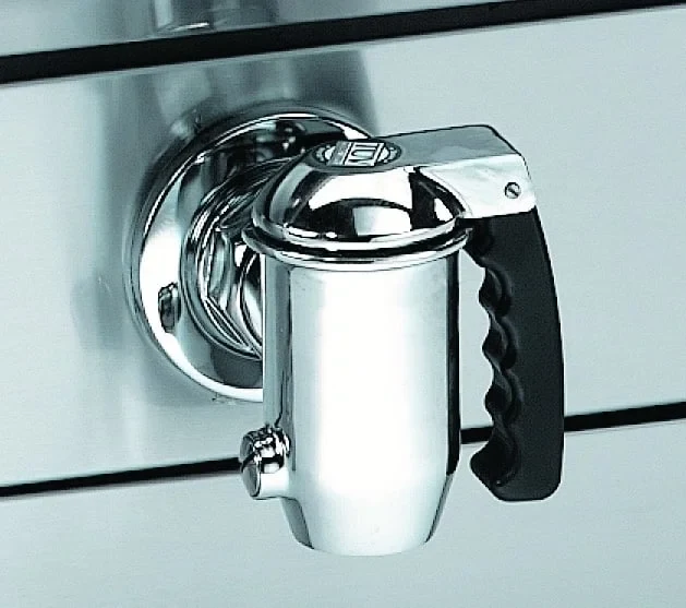 Friteuse électrique double professionnelle 8+8 Litres avec robinet de vidange, 400 V