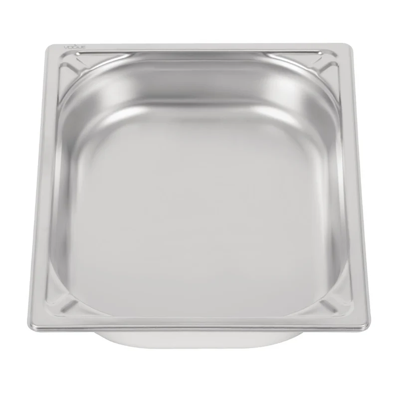 Bac professionnel inox 18/10 Vogue GN 1/2 65mm