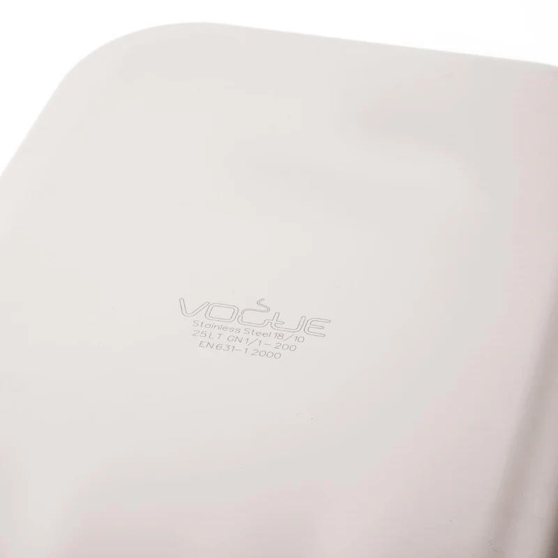 Bac professionnel inox 18/10 Vogue GN 1/1 200mm