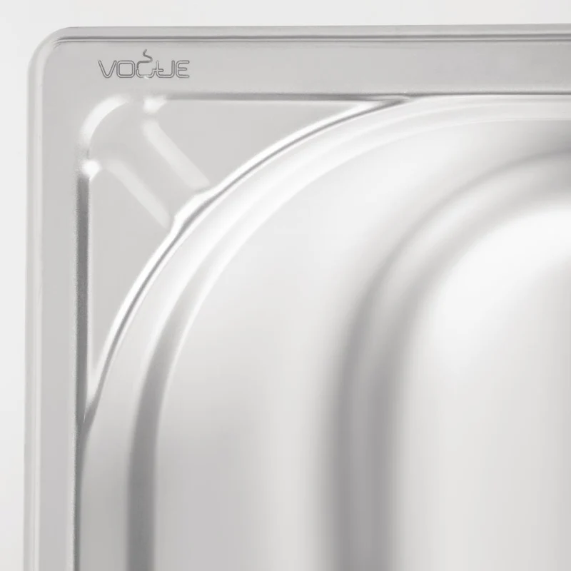 Bac professionnel inox 18/10 Vogue GN 1/1 200mm
