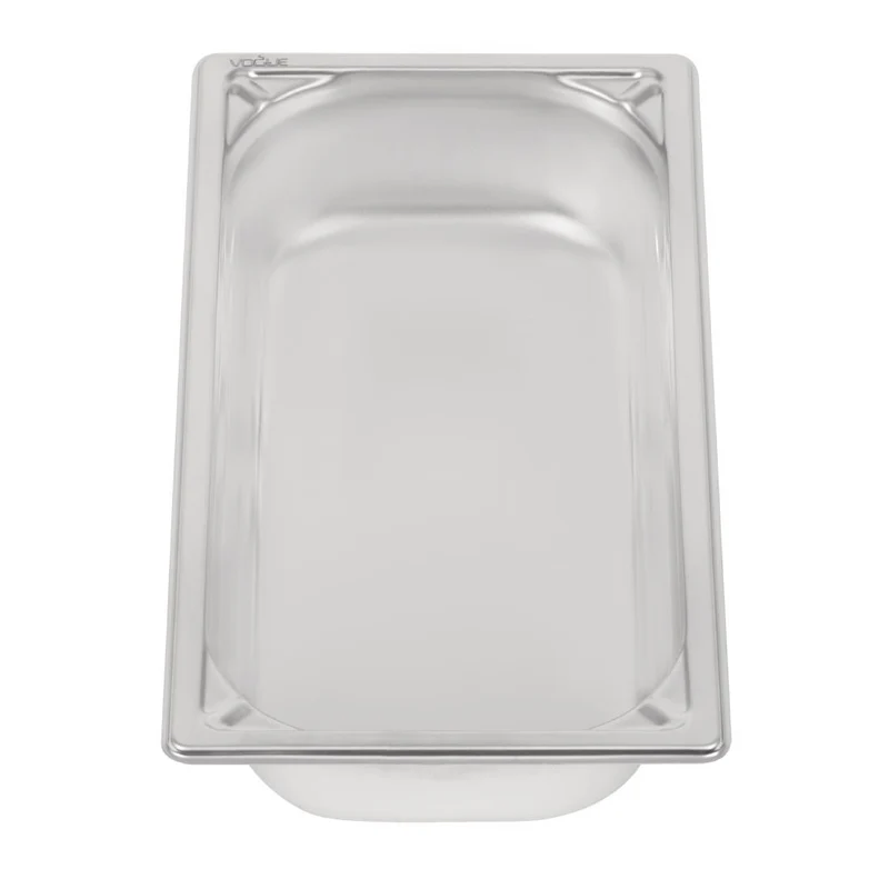 Bac professionnel inox 18/10 Vogue GN 1/3 65mm