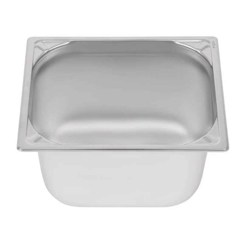 Bac professionnel inox 18/10 Vogue GN 1/2 200mm