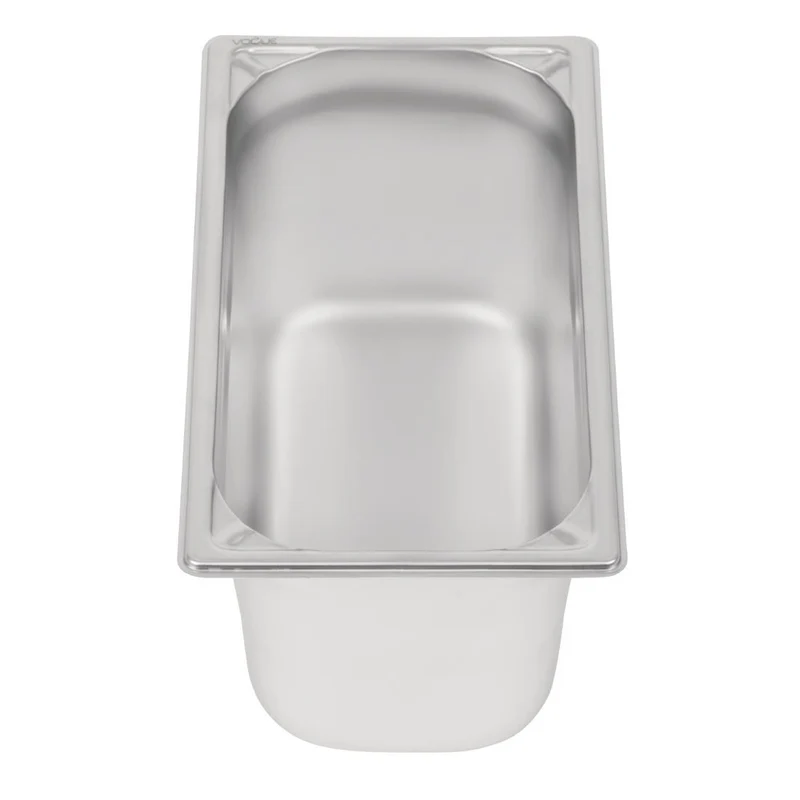 Bac professionnel inox 18/10 Vogue GN 1/3 150mm