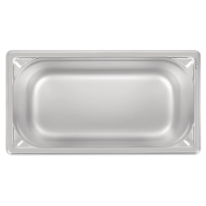Bac professionnel inox 18/10 Vogue GN 1/3 150mm