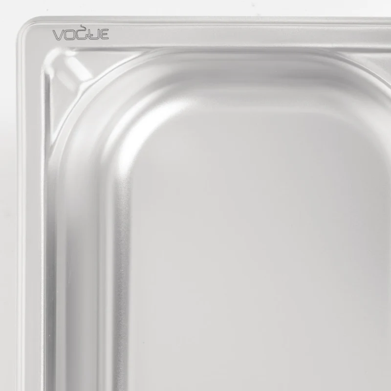 Bac professionnel inox 18/10 Vogue GN 1/4 65mm