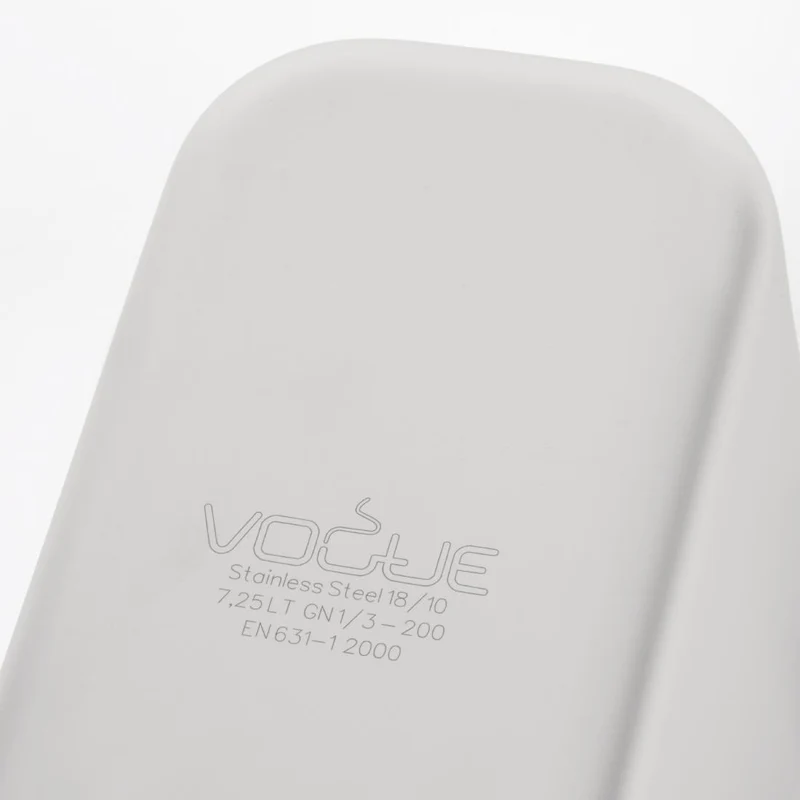 Bac professionnel inox 18/10 Vogue GN 1/3 200mm