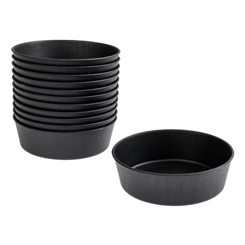 Tourtières individuelles Exoglass Matfer Bourgeat 100mm (lot de 12)