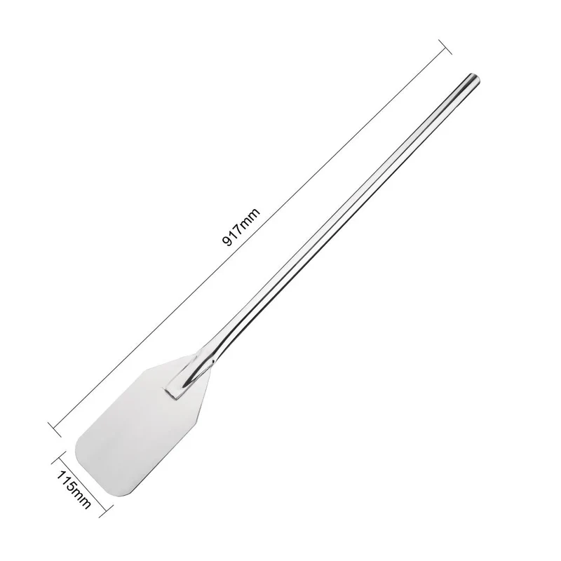 Spatule géante inox Vogue - Pleine