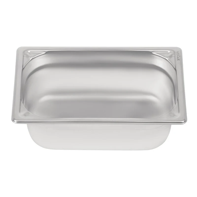 Bac professionnel inox 18/10 Vogue GN 1/4 100mm