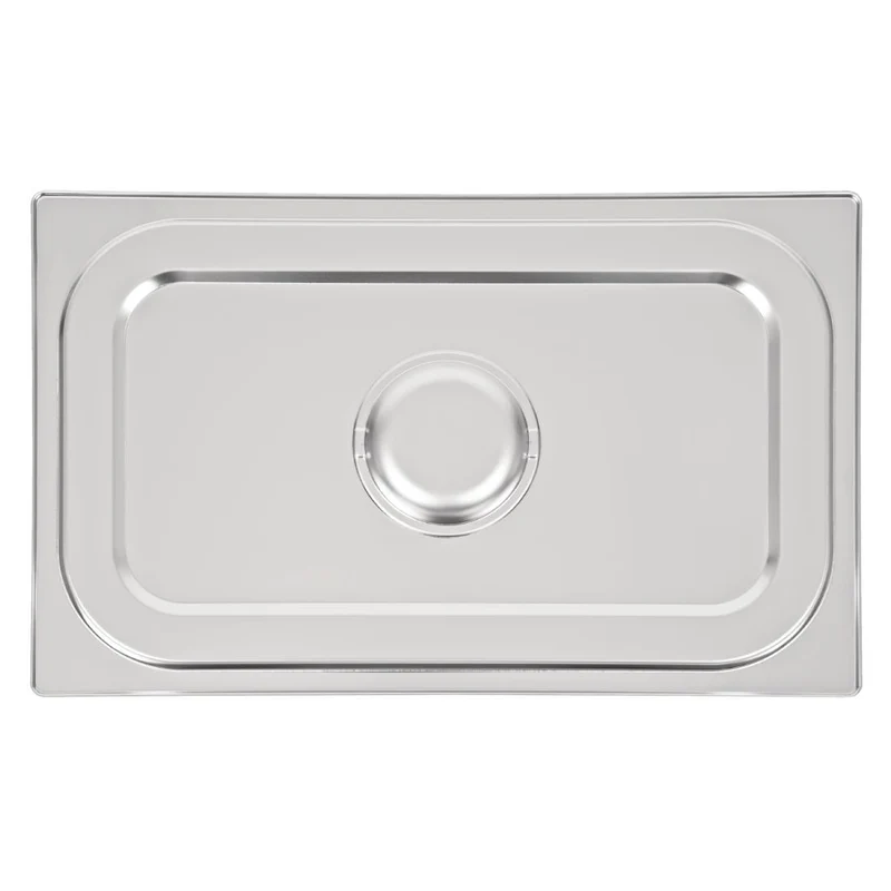 Couvercle inox 18/10 professionnel Vogue GN 1/1