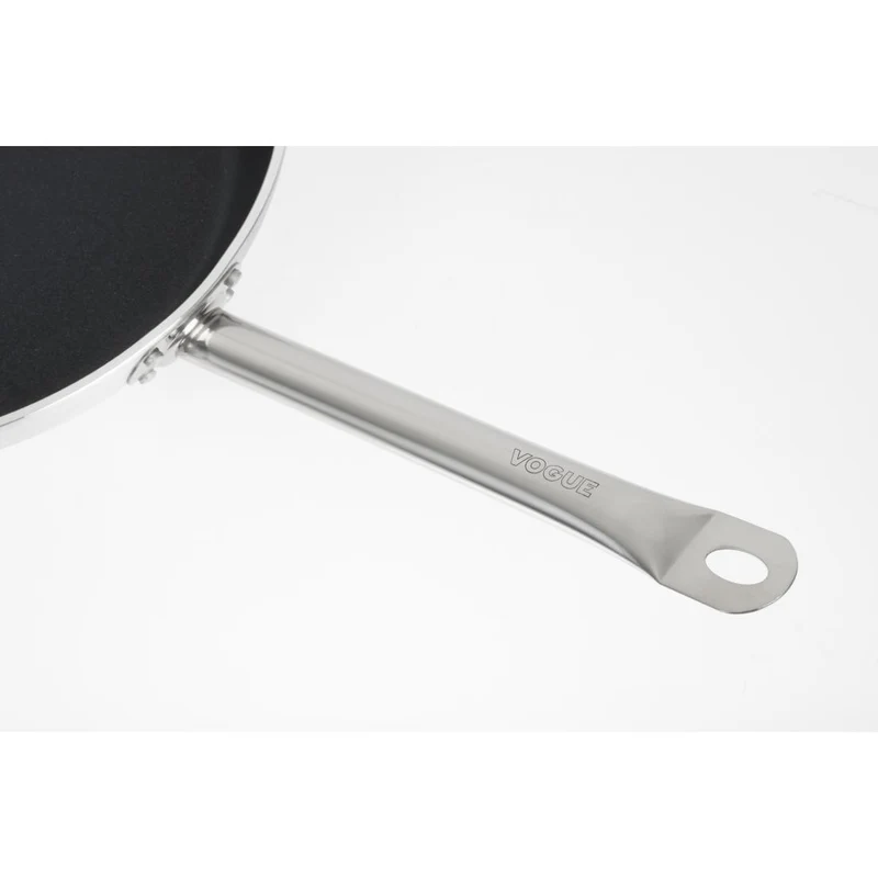 Poêle antiadhésive induction en aluminium et téflon Vogue 360mm
