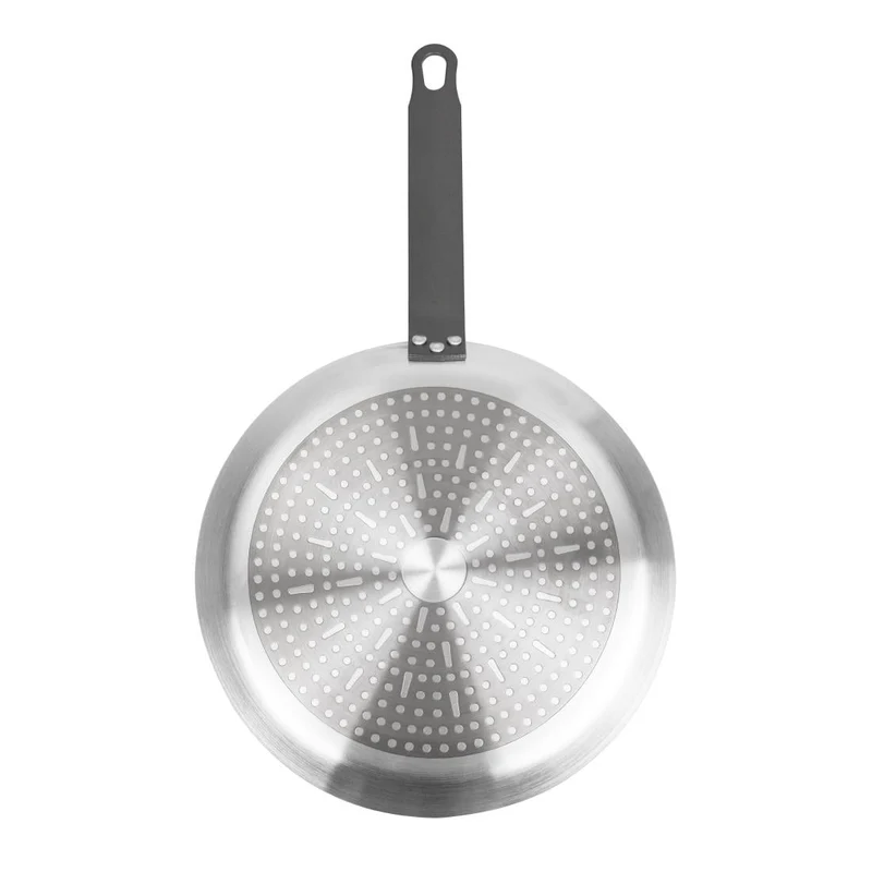 Crêpière antiadhésive induction en aluminium et téflon Vogue 260mm