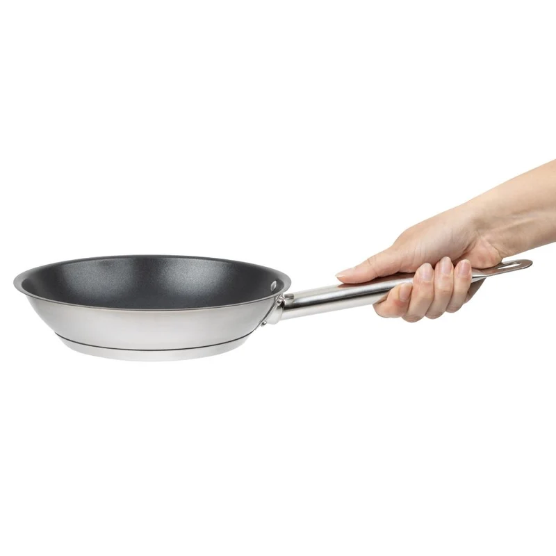 Poêle antiadhésive en inox Vogue Téflon Platinum Plus 200 mm