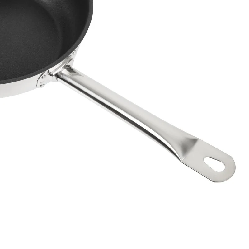 Sauteuse inox antiadhésive Vogue teflon Platinium Plus 240mm